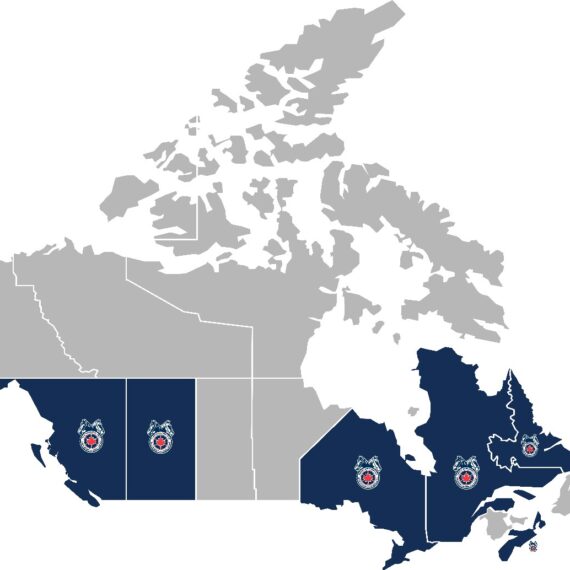 TCPP members are in BC, Alberts, Ontario, Quebec and the Maritimes